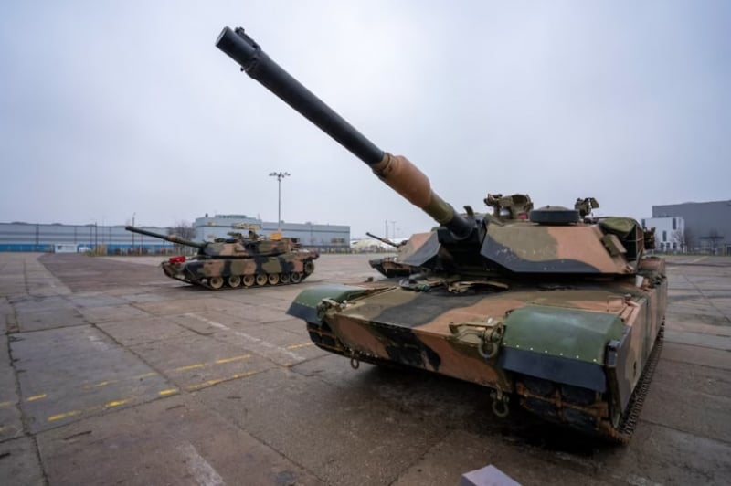 Передача Україні обіцяних танків Abrams. Фото: ABC