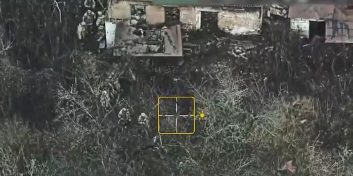 Знищення російських загарбників, скріншот відео