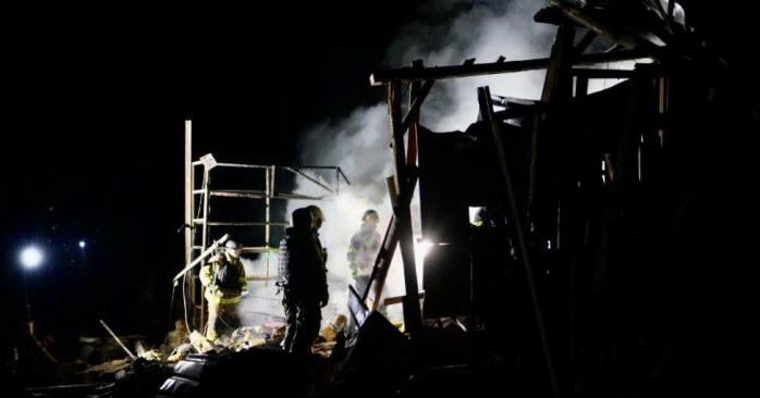 Последствия ударов по Запорожью. Фото: ОВА