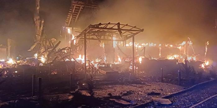 Наслідки російської атаки по Одещині, фото: ДСНС Одещини