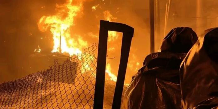 Последствия российской атаки в Волынской области, фото: ГСЧС Волыни