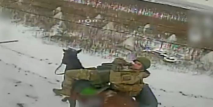 Уничтожение российского &laquo;кавалериста&raquo;, скриншот видео