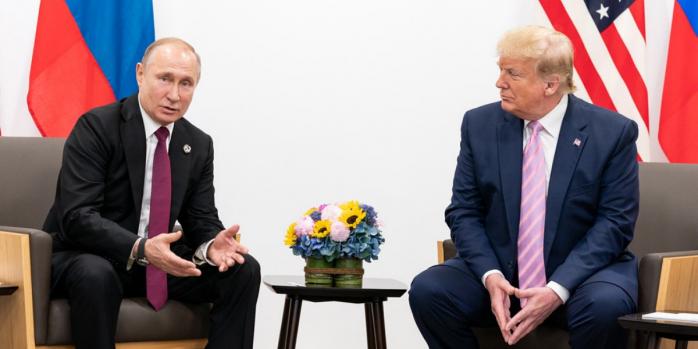 Дональд Трамп та Володимир Путін, фото: Trump White House Archived / Flickr