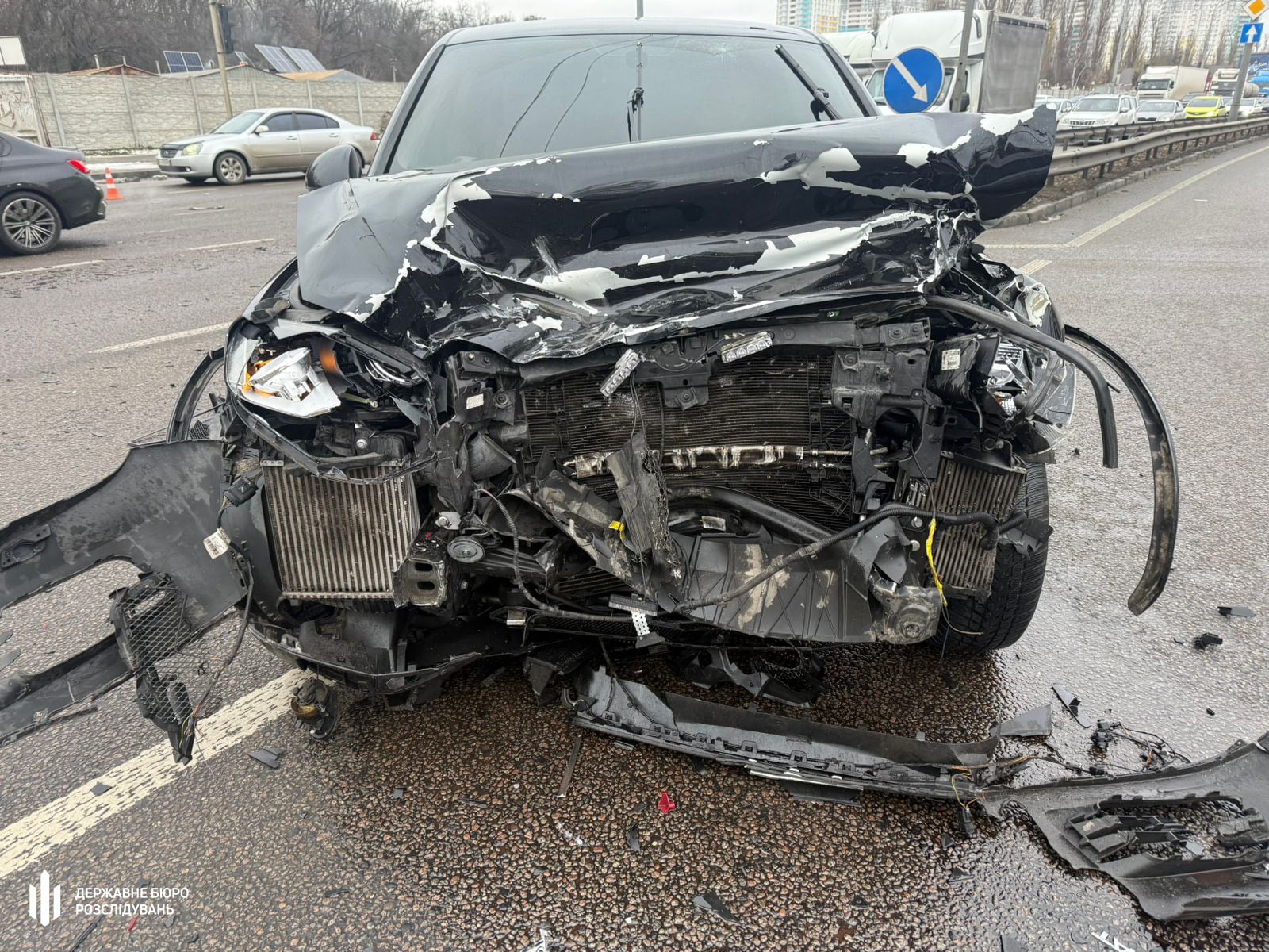 Смертельна ДТП у Києві. Фото: ДБР