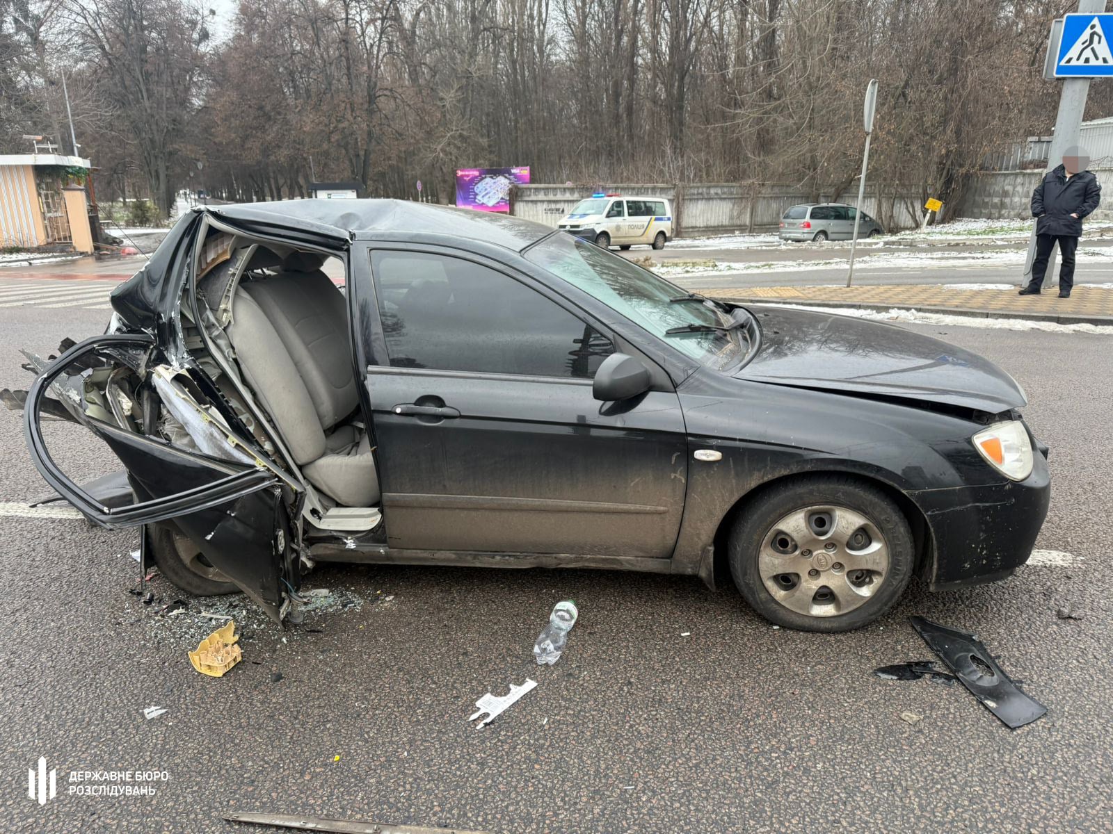 Смертельна ДТП у Києві. Фото: ДБР