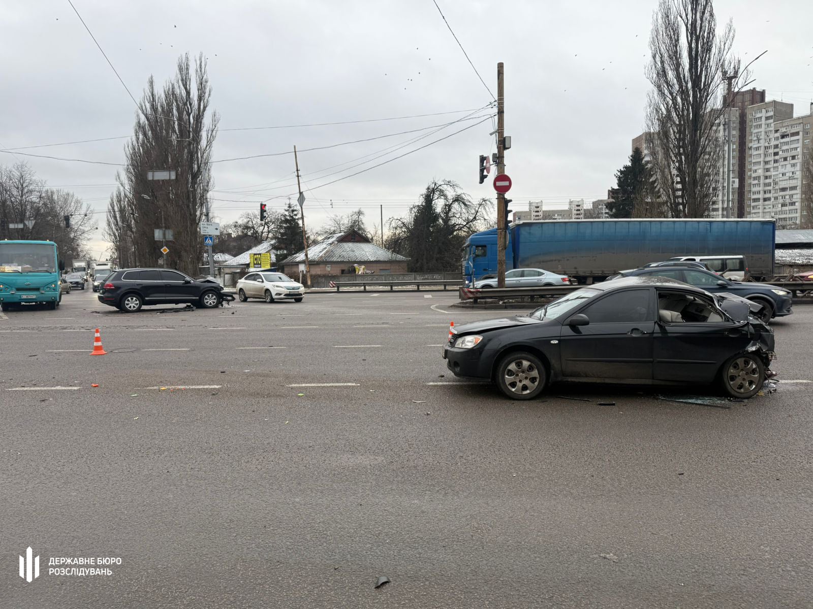 Смертельна ДТП у Києві. Фото: ДБР
