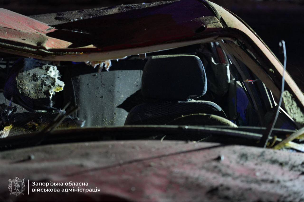 Росіяни скинули КАБи на Запоріжжя. Фото: ОВА