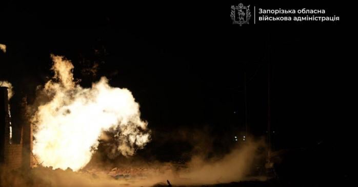 Росіяни скинули КАБи на Запоріжжя. Фото: ОВА