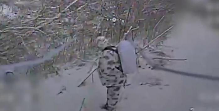 Уничтожение русских оккупантов, скриншот видео