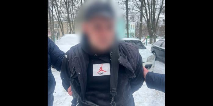 Задержан мужчина, стрелявший в военнослужащего ТЦК, фото: полиция Харьковщины