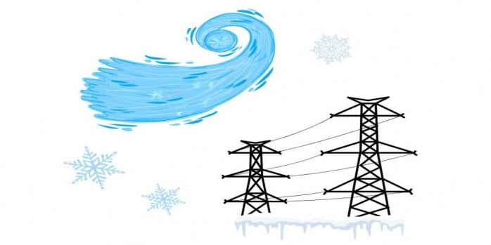 На Львовщине многочисленные обесточения из-за непогоды, фото: &laquo;Львовоблэнерго&raquo;