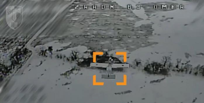 Знищення російської &laquo;Молнії&raquo;, скріншот відео