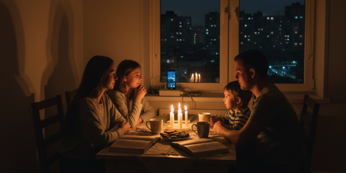 В Україні продовжують застосовувати відключення електроенергії, фото: Google Gemini