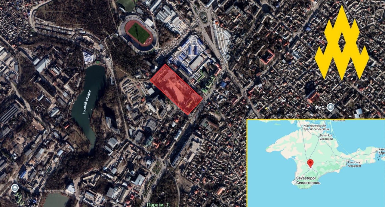 Партизани розвідали прокуратуру в Сімферополі. Фото: АТЕШ