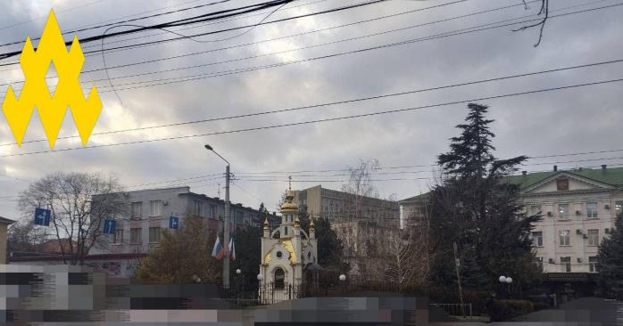 Партизани розвідали прокуратуру в Сімферополі. Фото: АТЕШ