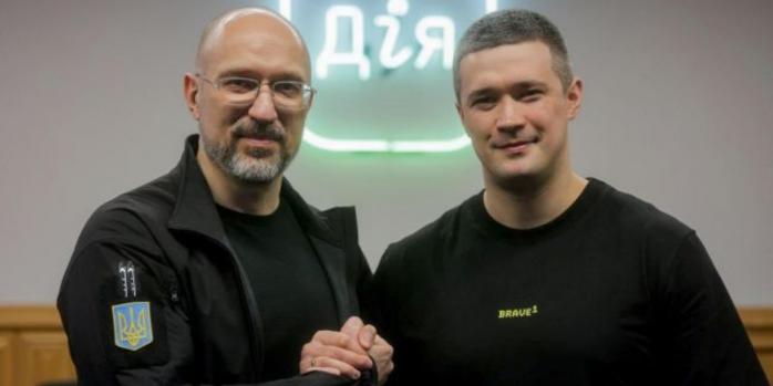 Денис Шмигаль и Михаил Федоров, фото: Министерство обороны