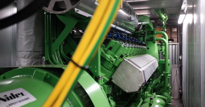 У Києві змонтували пʼять когенераційних установок. Фото: Суспільне