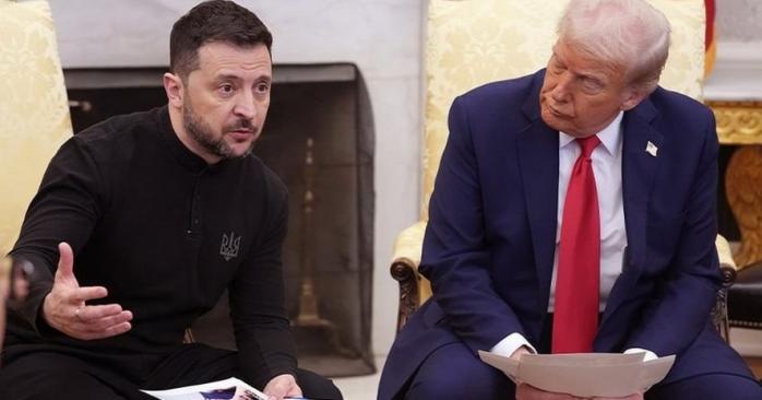 Дональд Трамп обвинил Владимира Зеленского в затягивании мирного соглашения с РФ. Фото: 