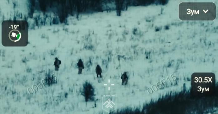 НГУ уничтожило 70 российских штурмовиков. Скриншот с видео