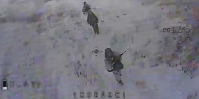 Знищення російських загарбників, скріншот відео