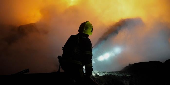 Наслідки російських ударів по Полтавщині, фото: ДСНС