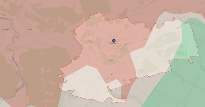 Ситуация в Волчанске. Карта: DeepState