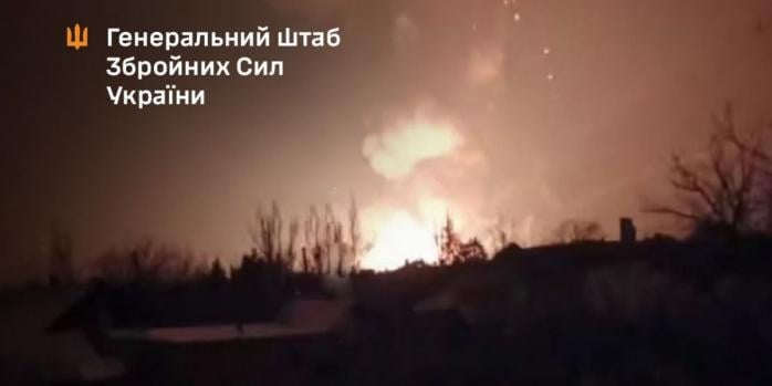 Сили оборони знищили низку ворожих цілей, фото: Генштаб ЗСУ