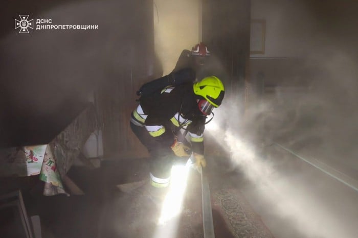 Пожежа в церкві у селі Богуслав, фото: ДСНС