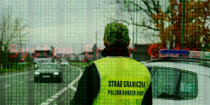Збій у роботі бази даних прикордонників стався у Польщі, фото: Straż Graniczna
