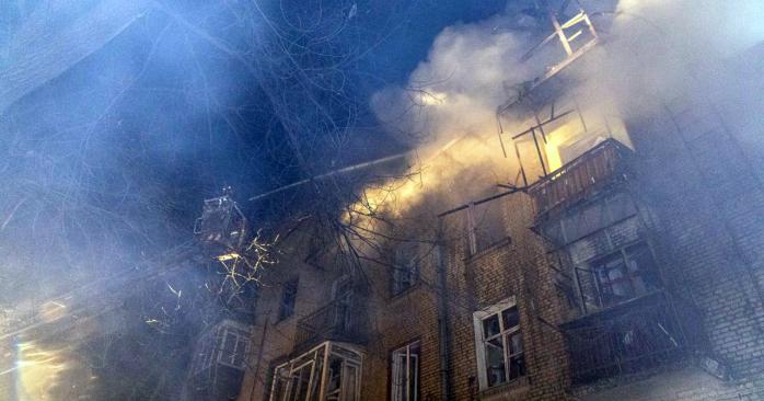 Російська армія ракетами вдарила по Харкову. Фото: