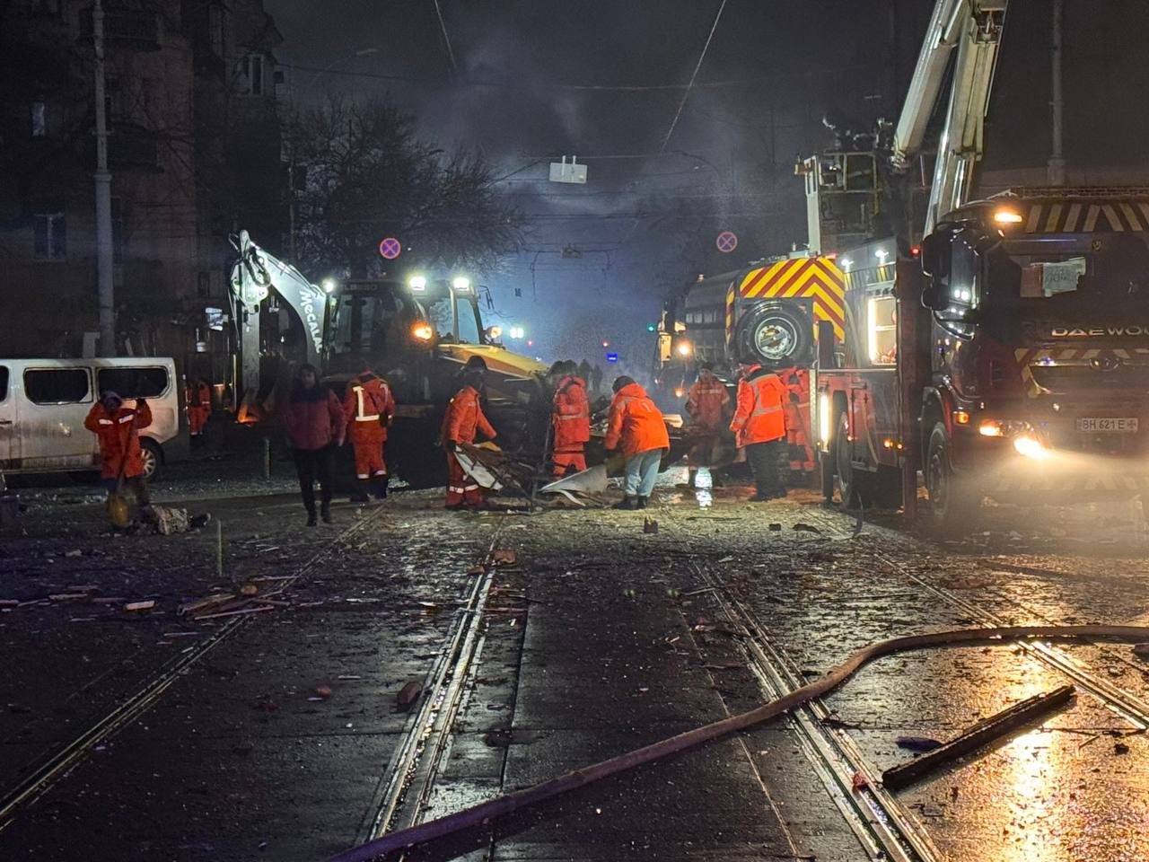 Руйнування в Одесі. Фото: МВА 