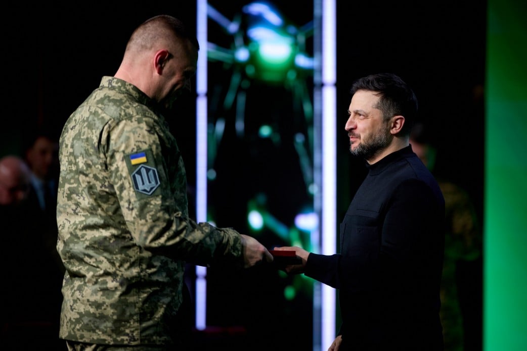 Нагородження військових. Фото: ОПУ