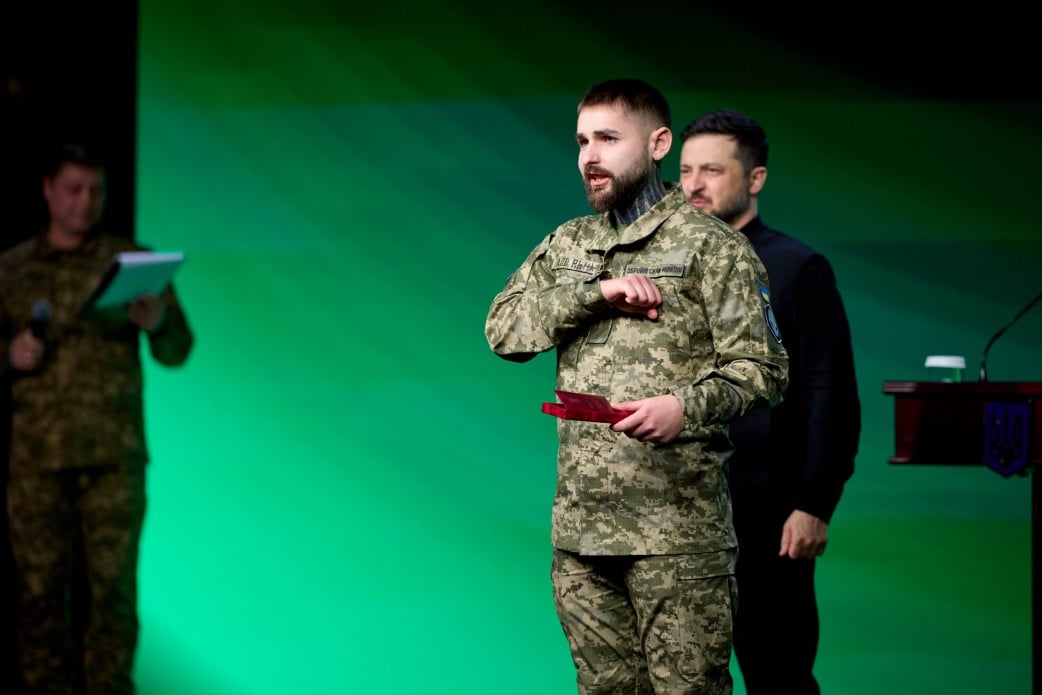 Нагородження військових. Фото: ОПУ