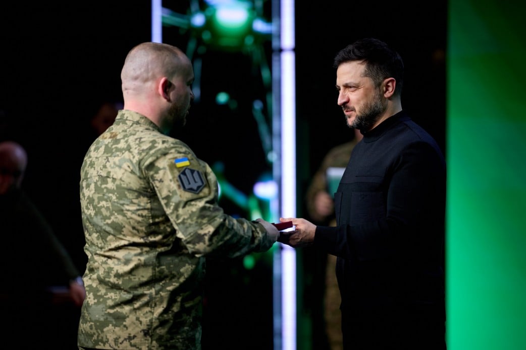 Нагородження військових. Фото: ОПУ