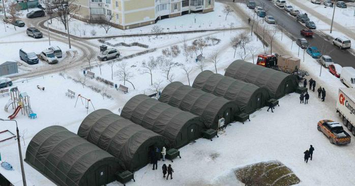 В Киеве без теплоснабжения остаются 613 многоэтажек. Фото: