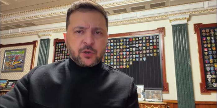 Володимир Зеленський, скріншот відео