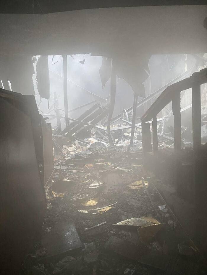 Наслідки російського удару по Новгород-Сіверському, фото: Олександр Селіверстов