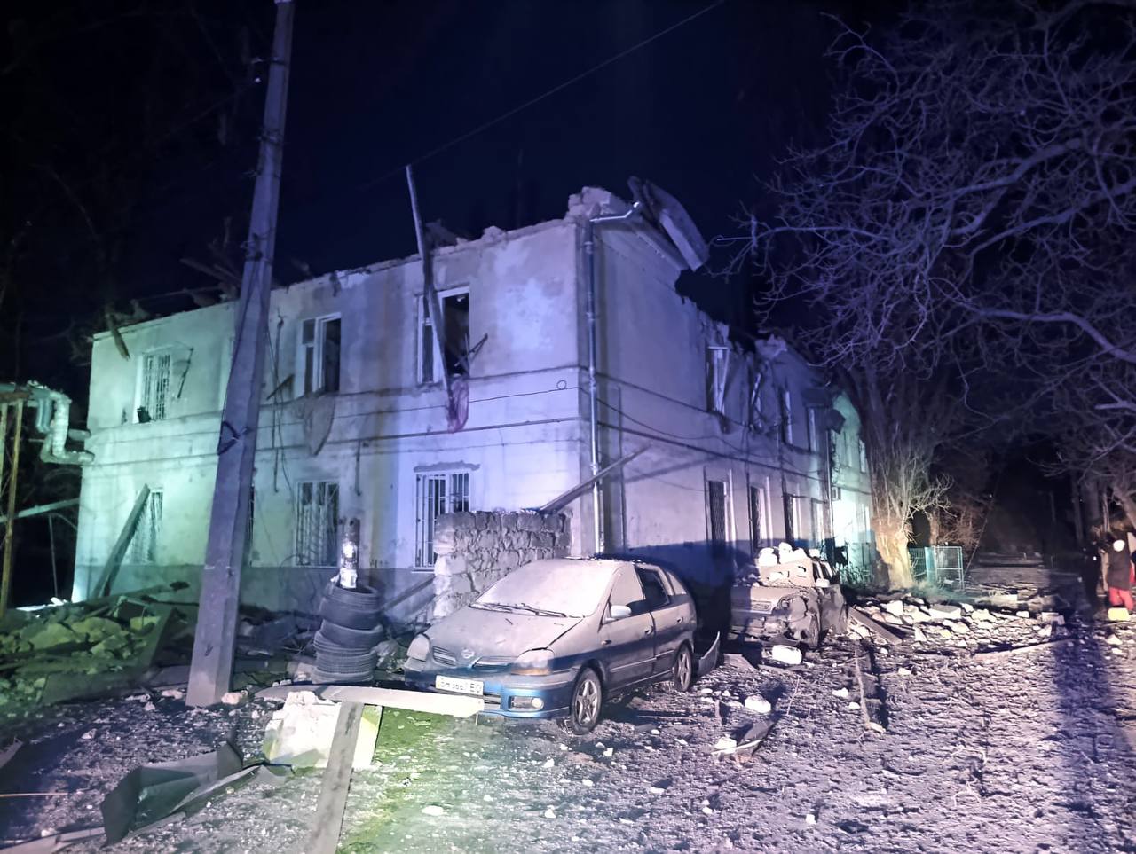 Армія Росії атакувала житлові райони Одеси, є постраждалі. Фото: МВА