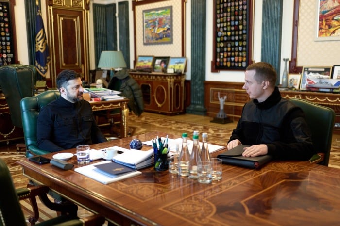 Олег Луговський (праворуч), фото: Володимир Зеленський
