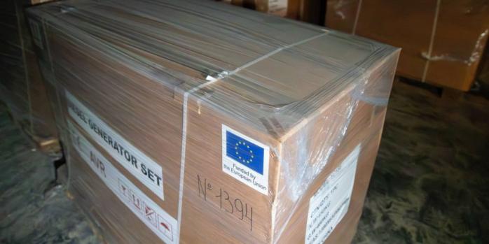 Київ отримав першу партію генераторів від ЄС, фото: Віталій Кличко