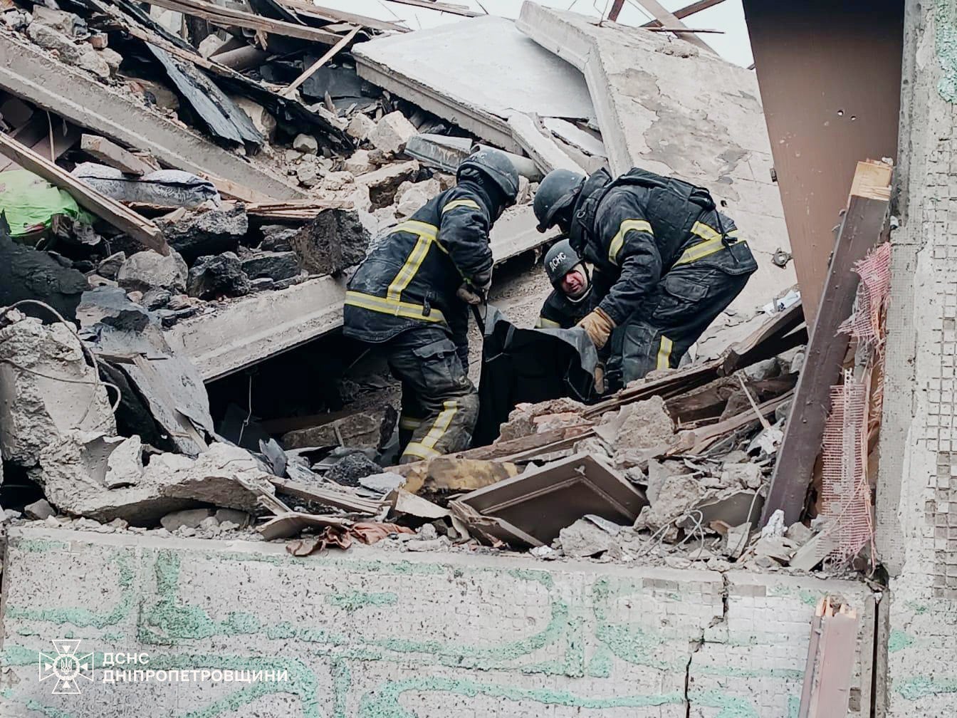 Армія РФ вдарила Дніпропетровщині. Фото: ДСНС