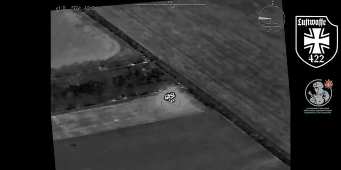 Уничтожение вражеской РСЗО, скриншот видео