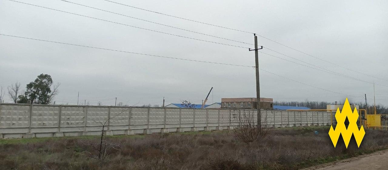 Нова військова база РФ під Мелітополем. Фото: АТЕШ