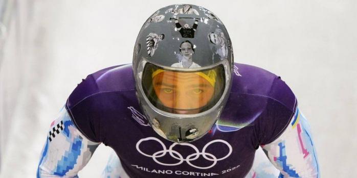 Украинского скелетониста Владислава Гераскевича дисквалифицировали из-за &laquo;шлема памяти&raquo;, фото: https://t.me/V_Zelenskiy_official