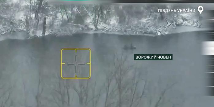 Уничтожение российских захватчиков, скриншот видео