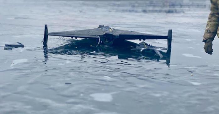 Російський &laquo;Шахед&raquo; знайшли на кризі Дніпра. Фото: НПУ