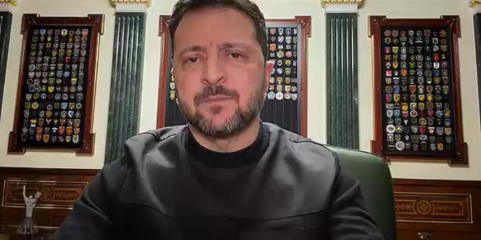 Владимир Зеленский, скриншот видео