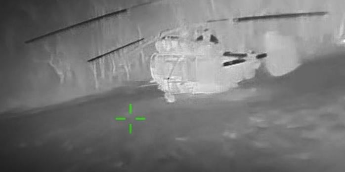 Силы обороны поразили вертолет Ка-27 в Крыму, фото: Генштаб ВСУ