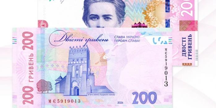 Оновлені 200 гривень, фото: НБУ