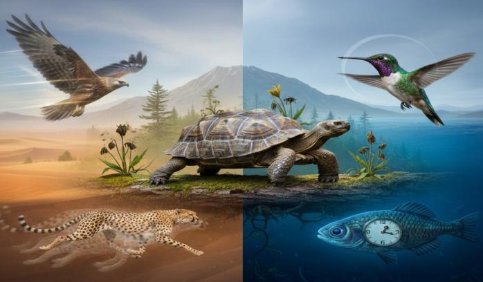 Тварини відчувають час з різною швидкістю, фото: Google Gemini